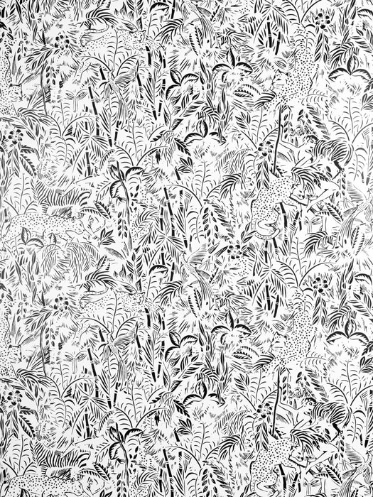 Jean Paul Gaultier Kenya Noir Wallpaper Sample WH033430003