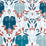 Lelievre Cap D'Ail Bleu Wallpaper Sample WH064700003
