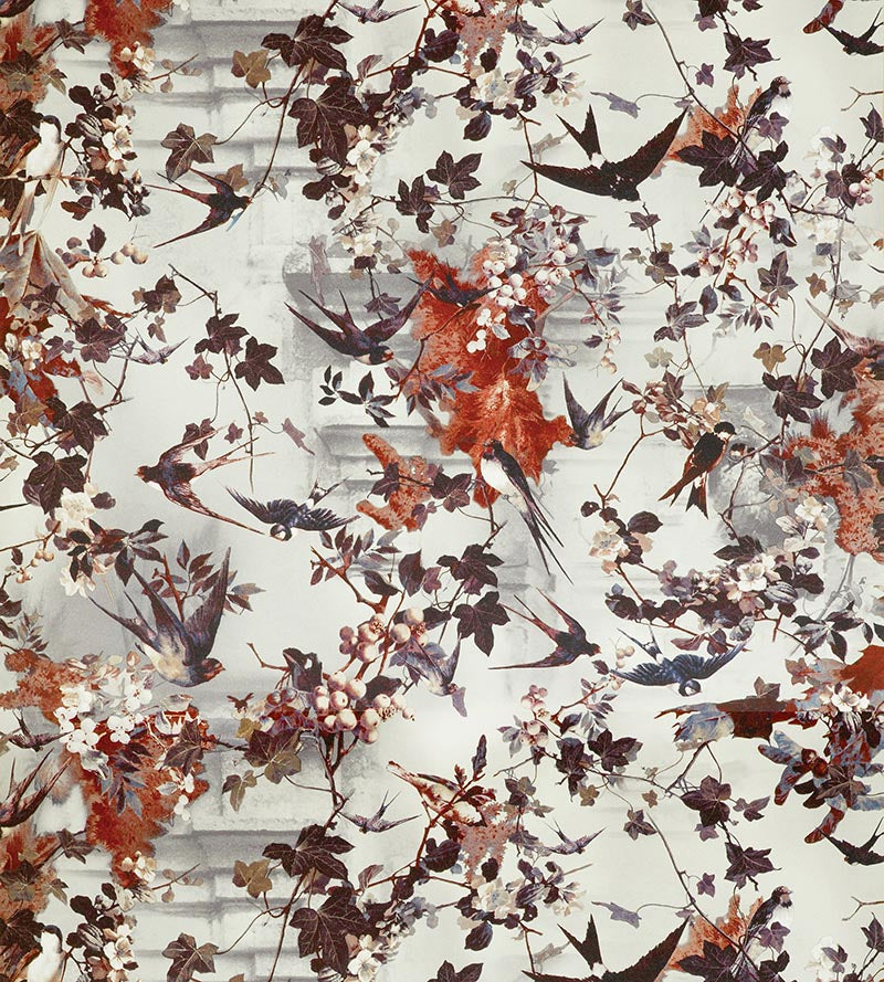 Jean Paul Gaultier Hirondelles Hiver Wallpaper WH033060004