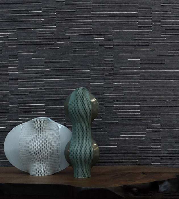 Lelievre Rabane Charbon Wallpaper Sample WH064480004