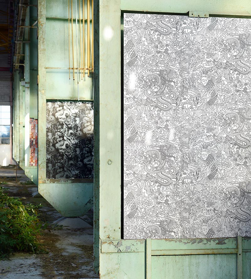 Jean Paul Gaultier Horimono Or Wallpaper Sample WH033030002