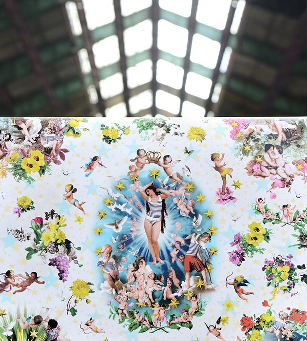 Jean Paul Gaultier Recreation Multico Wallpaper Sample WH033090001