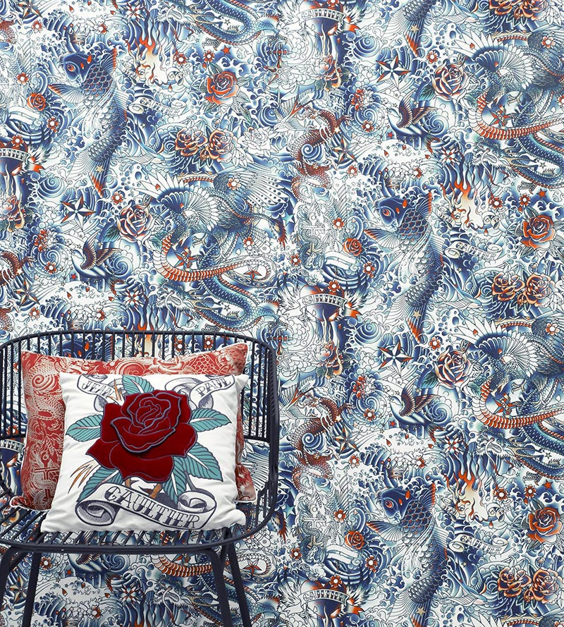 Jean Paul Gaultier Iresumi Multico Wallpaper Sample WH033100001