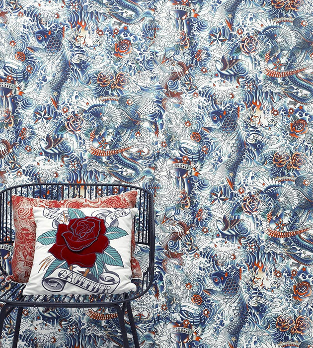 Jean Paul Gaultier Iresumi Multico Wallpaper Sample WH033100001