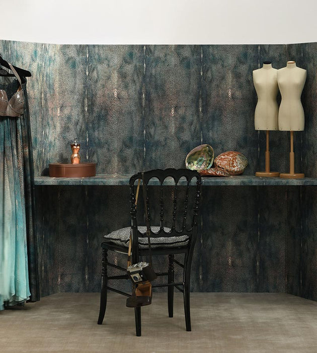 Jean Paul Gaultier Precieux Bleu Wallpaper Sample WH033260002