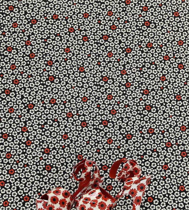 Jean Paul Gaultier Coquelicot Rouge Wallpaper Sample WH033310001