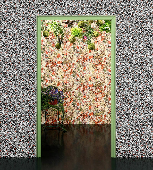 Jean Paul Gaultier Coquelicot Noir Wallpaper WH033310002