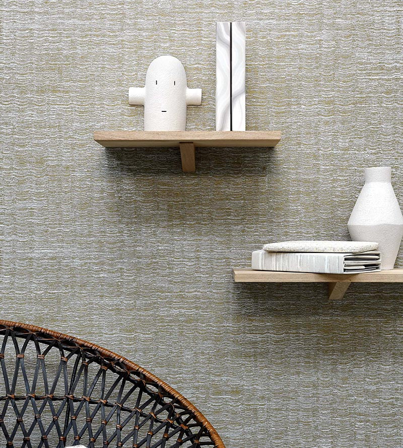 Lelievre Vibration Dore Wallpaper WH064490002