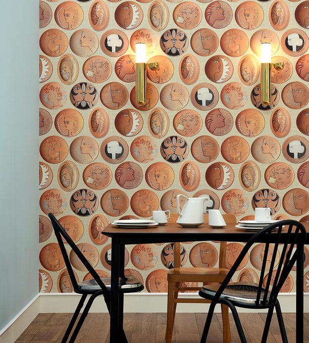 Lelievre Poteries Kaolin Wallpaper Sample WH064670002