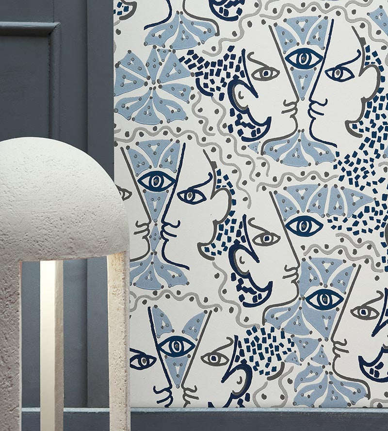 Lelievre Union Terracotta Wallpaper Sample WH064680004