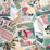 Grey Watkins Cote D''azur Ii Lime Green / Rose Wallcovering Sample WHF0130M0002