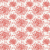 Hinson Fireworks Red On White Wallpaper WHNP1020D0009