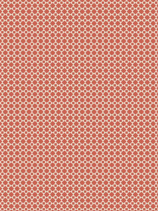 Hinson Harry Wallcovering Coral Red Wallpaper Sample WHNWP88626D006