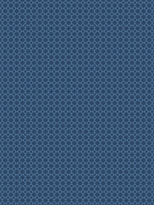 Hinson Harry Wallcovering Indigo Wallpaper Sample WHNWP88626D008