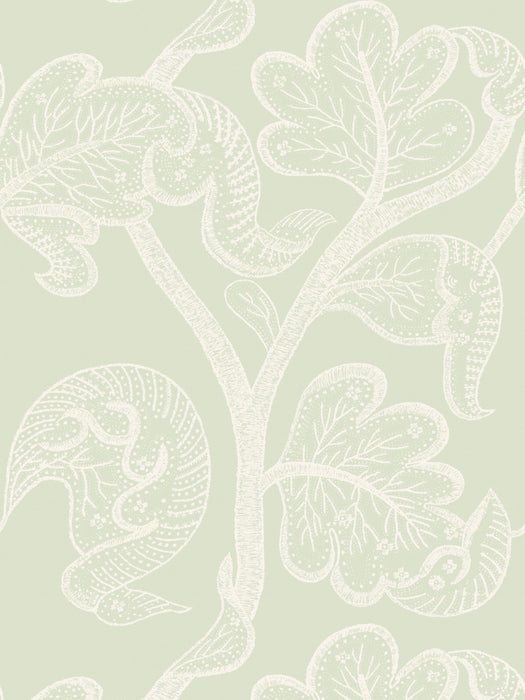 Hinson Russell Wallcovering Green Tea Wallpaper WHNWP88631D003