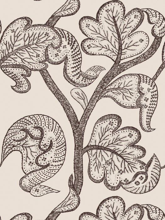 Hinson Russell Wallcovering Umber Wallpaper WHNWP88631D005