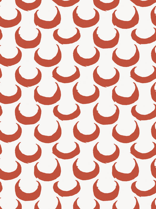 Hinson Merlin Wallcovering Red Wallpaper WHNWP88632D003