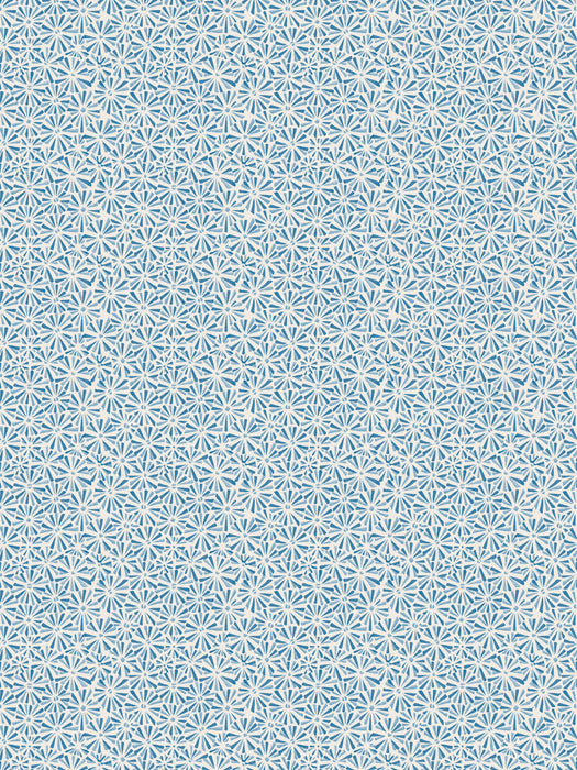 Hinson Starburst Wallcovering Cobalt Wallpaper Sample WHNWP88633D004