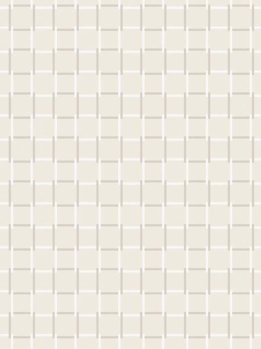 Hinson All Square Wallcovering Alabaster Wallpaper Sample WHNWP88634D001