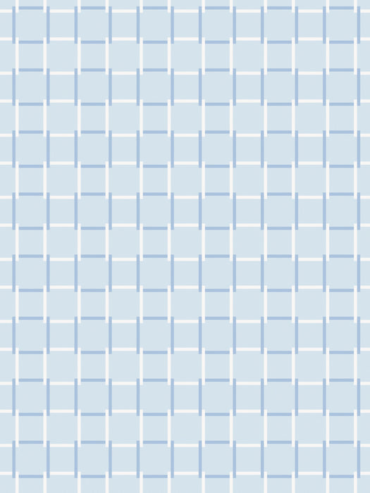 Hinson All Square Wallcovering Bluet Wallpaper WHNWP88634D004