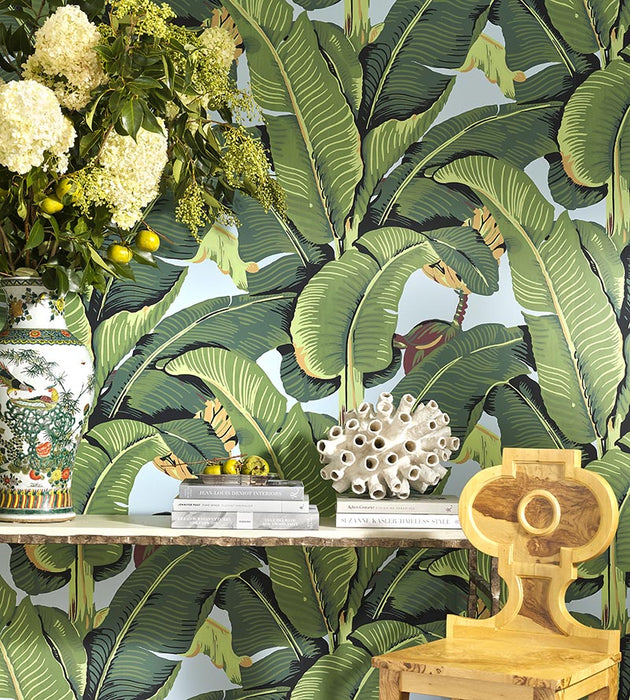 Hinson Hinson Palm - Wide Width Sky Wallpaper WHN440000002