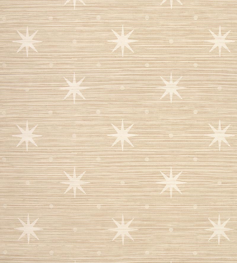 Hinson Big Trixie Cream Wallpaper Sample WHN440020002