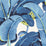Hinson Hinson Palm Blue Lagoon Wallpaper WHN44000MD0003