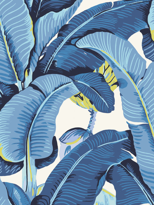Hinson Hinson Palm Blue Lagoon Wallpaper WHN44000MD0003