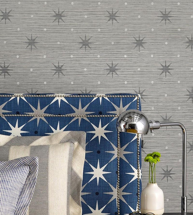 Hinson Big Trixie Grey Wallpaper WHN440020004