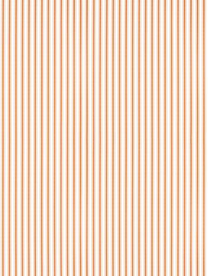 Hinson Johnson Stripe Tangerine Wallpaper Sample WHNWP88596D0004