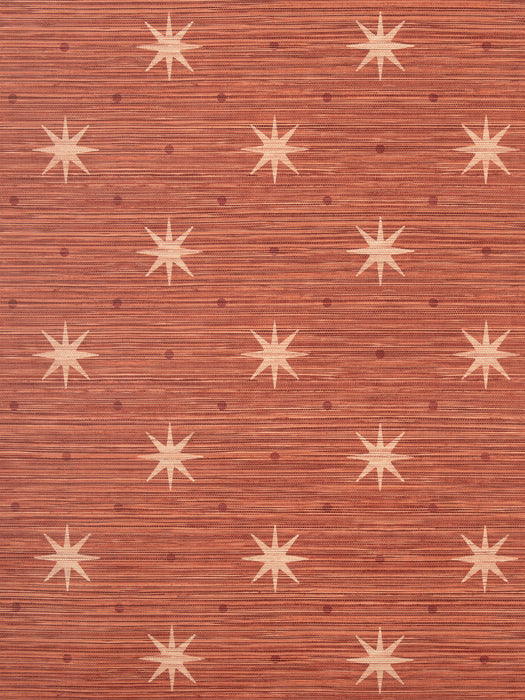 Hinson Big Trixie Red Wallpaper Sample WHN440020007
