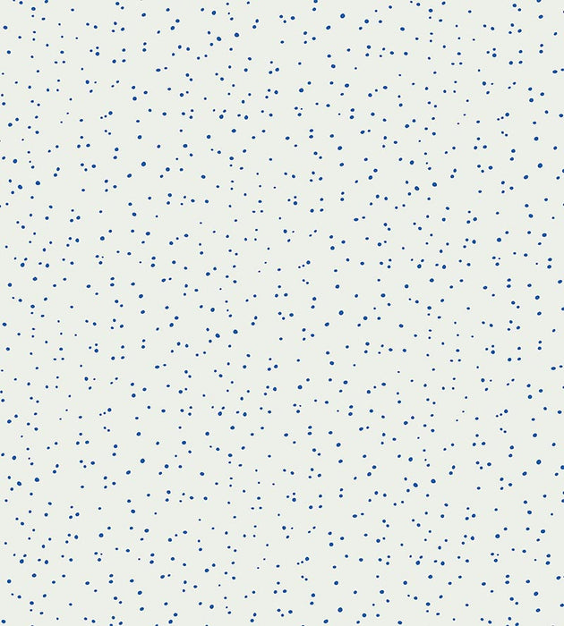 Hinson Van Blue On White Wallpaper Sample WHNP1008000B