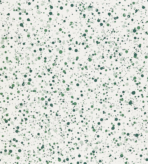 Hinson Spatter Green Wallpaper Sample WHNP0153000G