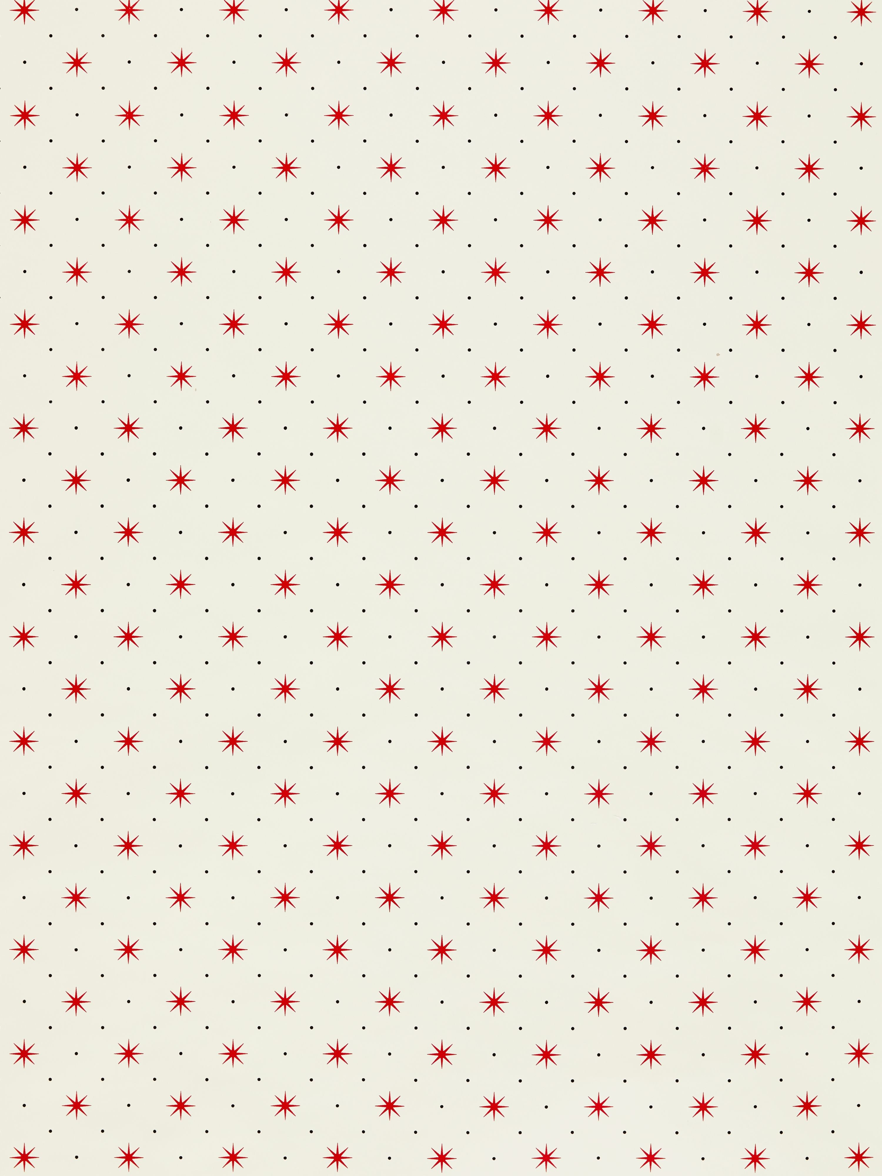 Hinson Trixie Red & Black On White Wallpaper Sample WHNP1003D000R