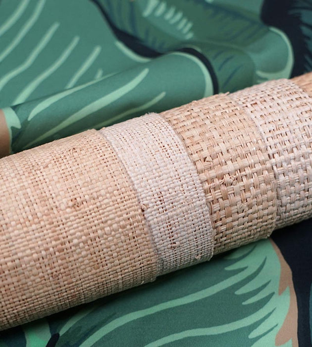 Hinson Hinson Madagascar - Coarse Natural Wallpaper Sample WHNY039000AB