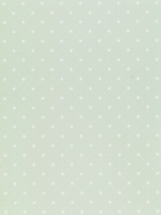 Hinson Trixie White On Pale Green Wallpaper Sample WHNP100300WG