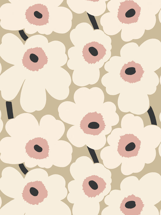 Scalamandre Unikko Hazelnut Wallpaper Sample WJ2251005901