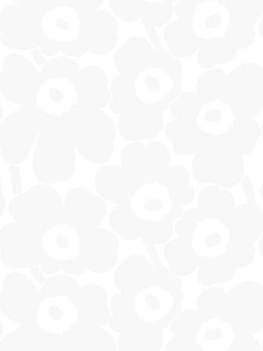 Scalamandre Unikko Snow Wallpaper Sample WJ2251005904