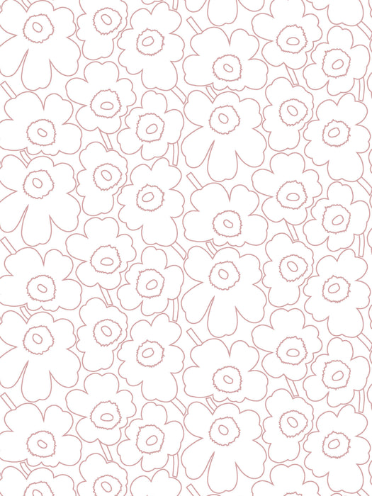 Scalamandre Piirto Unikko Mauve Wallpaper Sample WJ2259105911