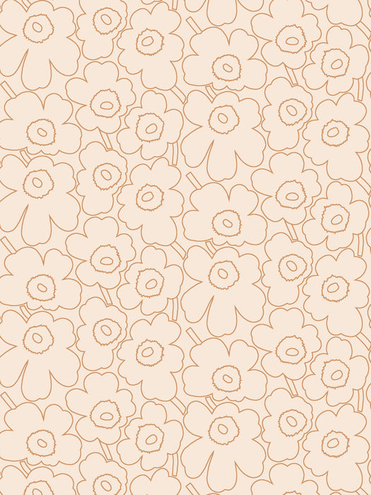 Scalamandre Piirto Unikko | Foil Rose Gold Wallpaper Sample WJ2259155915