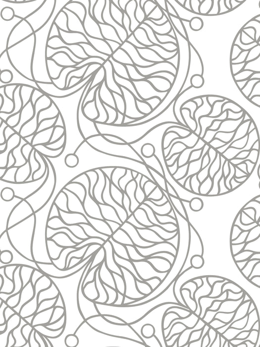 Scalamandre Bottna | Foil Silver Lining Wallpaper Sample WJ2259225922