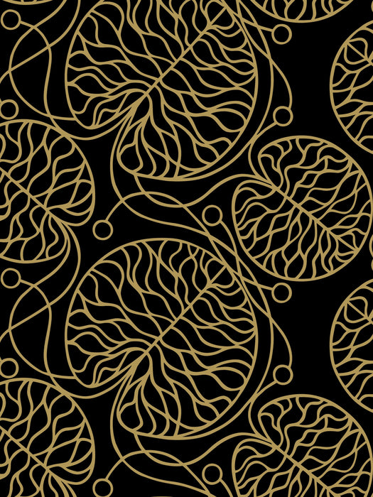 Scalamandre Bottna | Foil Golden Onyx Wallpaper Sample WJ2259225923