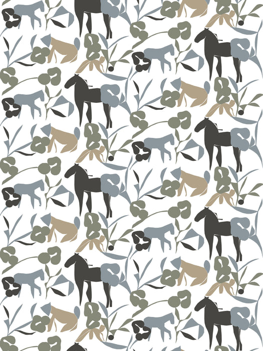 Scalamandre Laidun Charcoal Stone Wallpaper Sample WJ2259255927