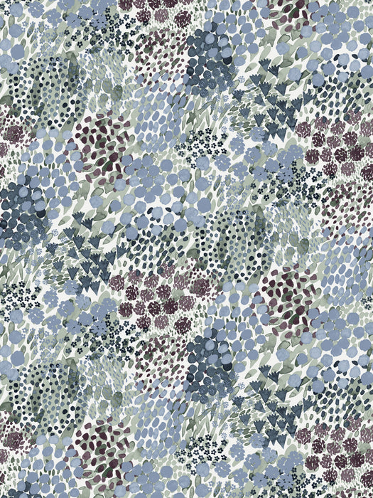 Scalamandre Kukkameri Hyacinth Multi Wallpaper Sample WJ2259355935