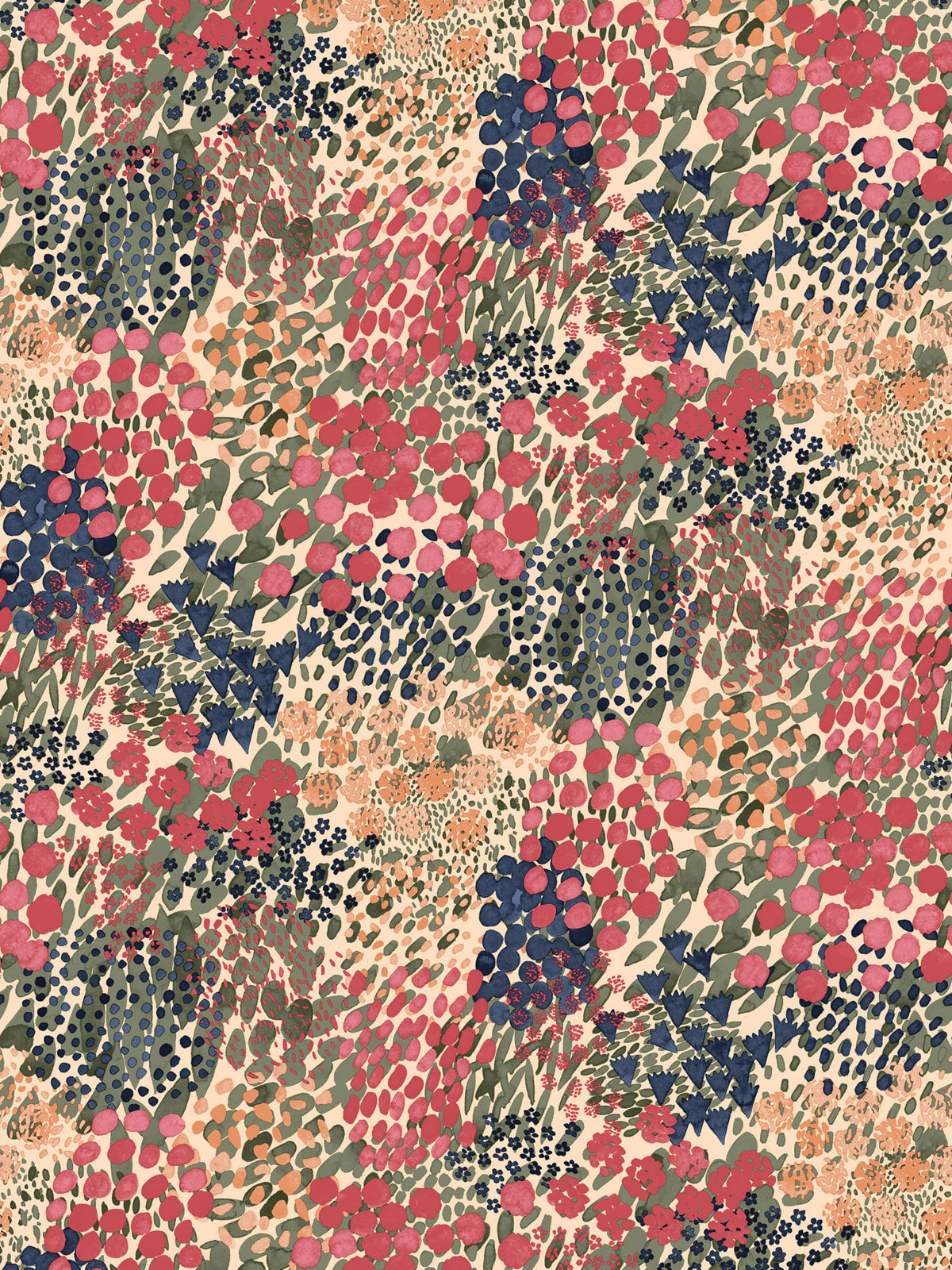 Scalamandre Kukkameri Berry Multi WJ2259355937 Sample | 40% Off (Samples)