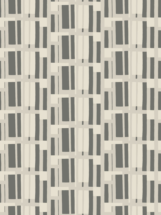 Scalamandre Attika Charcoal Sand Wallpaper Sample WJ2259555957