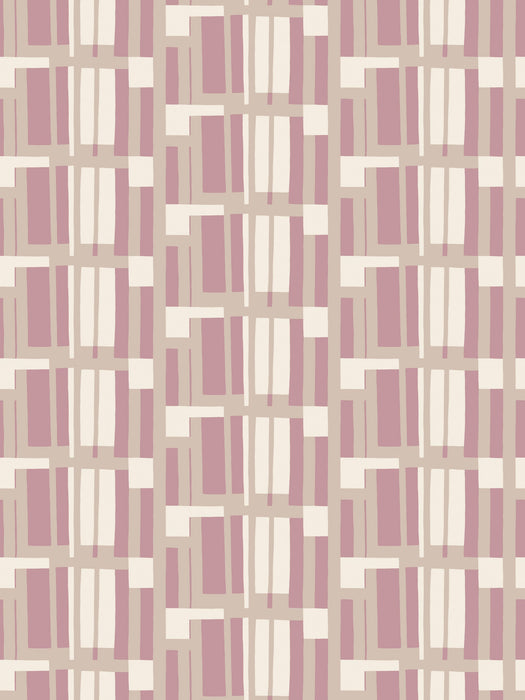 Scalamandre Attika Strawberry Mocha Wallpaper Sample WJ2259555958