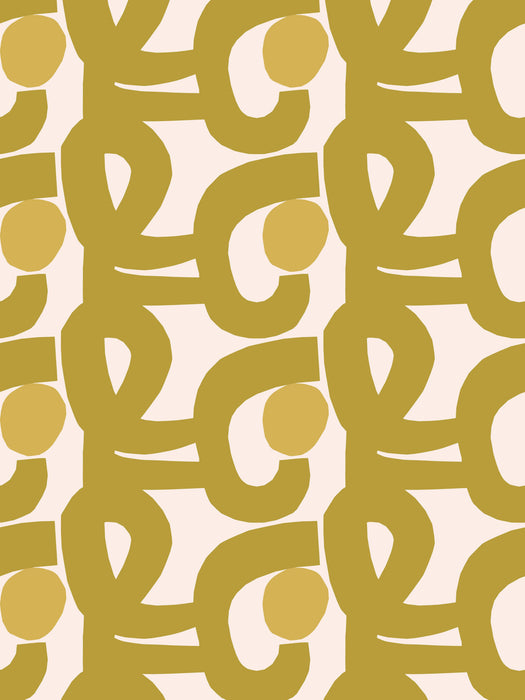 Scalamandre Seppel | Foil Golden Petal Wallpaper Sample WJ2259675967