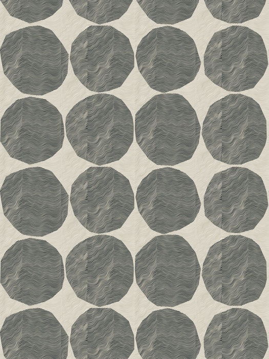 Scalamandre Iso Kivet Nakki Onyx Sand Wallpaper Sample WJ2259755977