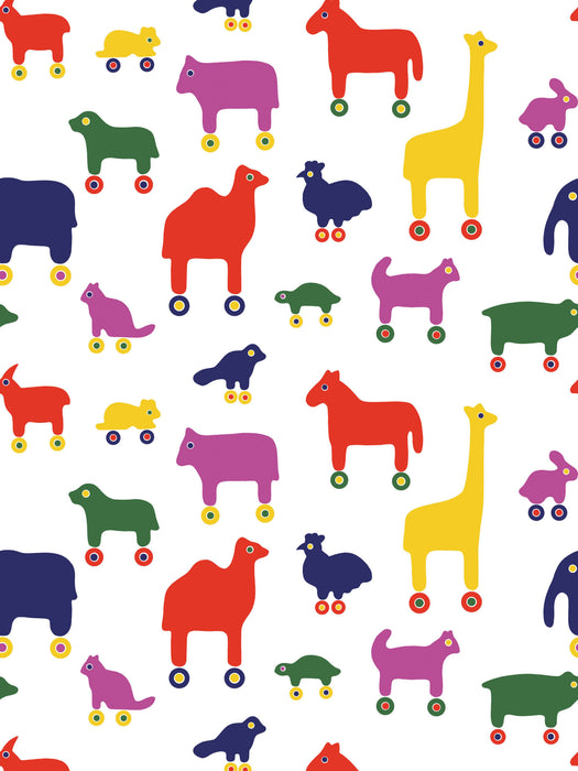 Scalamandre Rulla Primary Multi Wallpaper Sample WJ2259855987